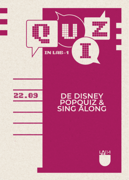 De Disney Popquiz & Sing Along